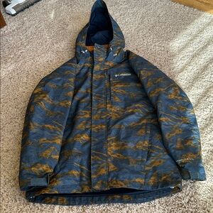 Columbia Whirlibird Omni-tech 3 in 1 Interchange Jacket Men’s size Small EUC